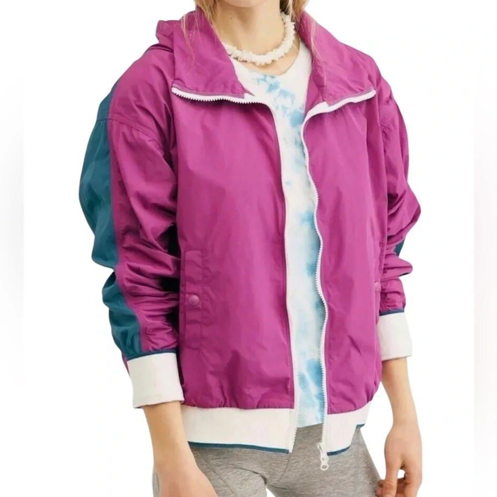 Free People Windbreaker Jacket
